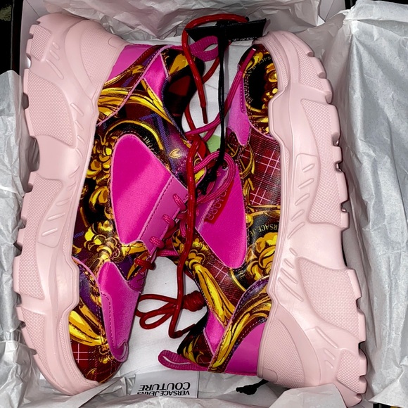 Versace speedtrack  thick sole sneakers - Picture 3 of 16